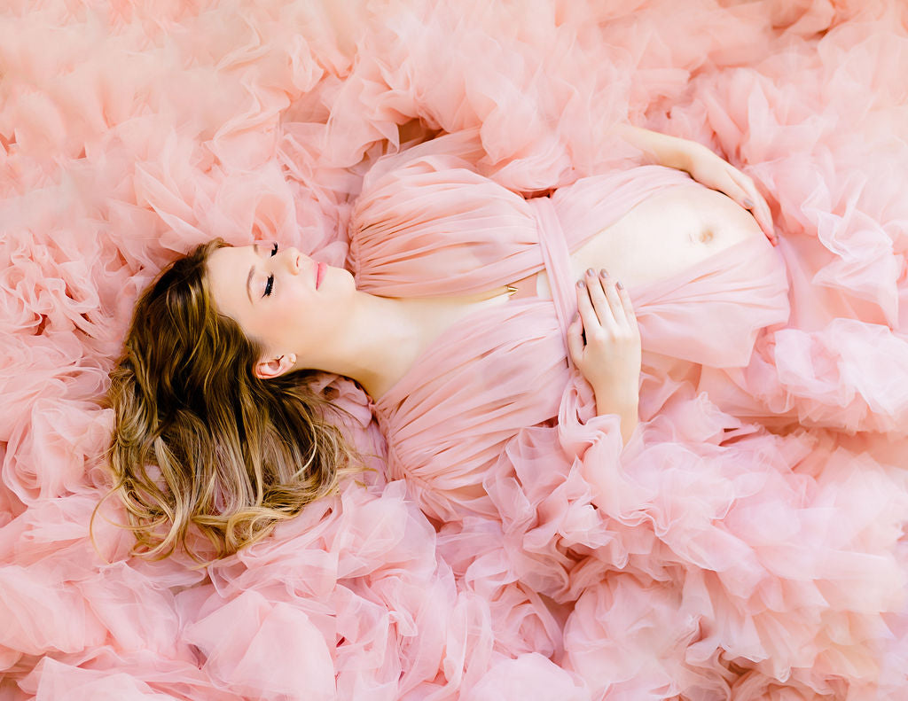Soft Pink Barbara Gown