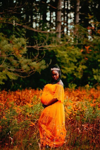 Tiara - maternity photoshoot dress