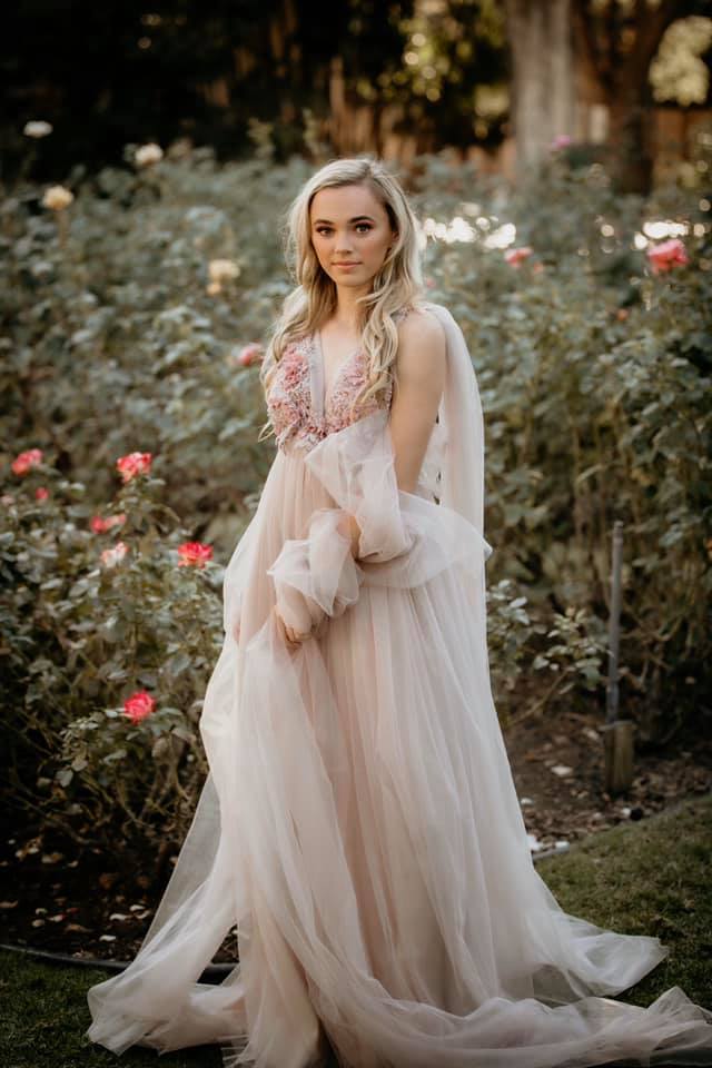 Dusty Pink Beth Gown - 