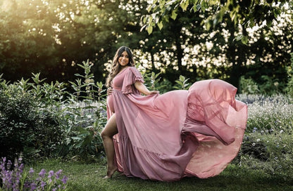 Mauve Pink Tallulah Gown