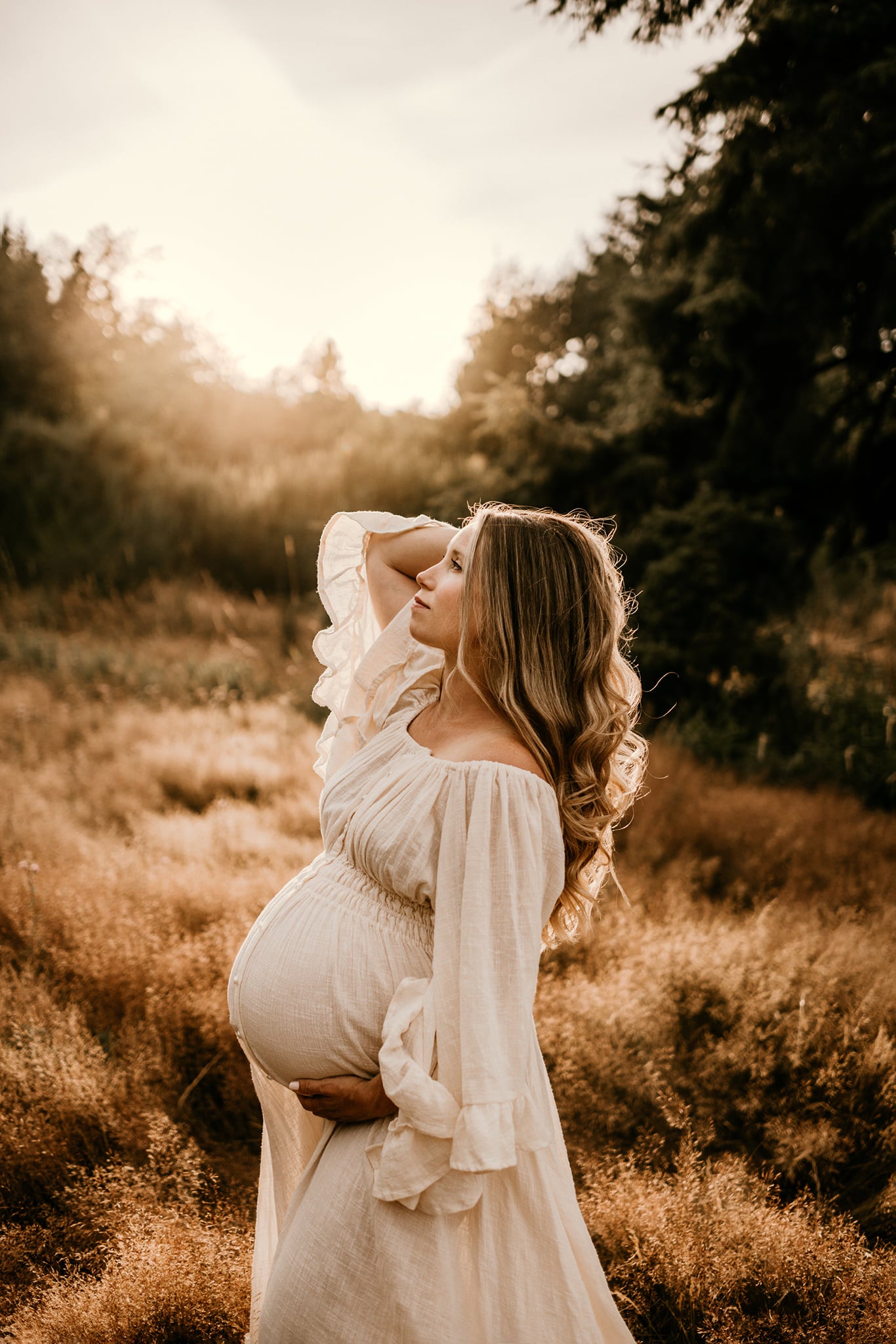 Maternity Dresses for Photo Shoot Split Deep V Neck Pregnancy Dress  Photography | eBay