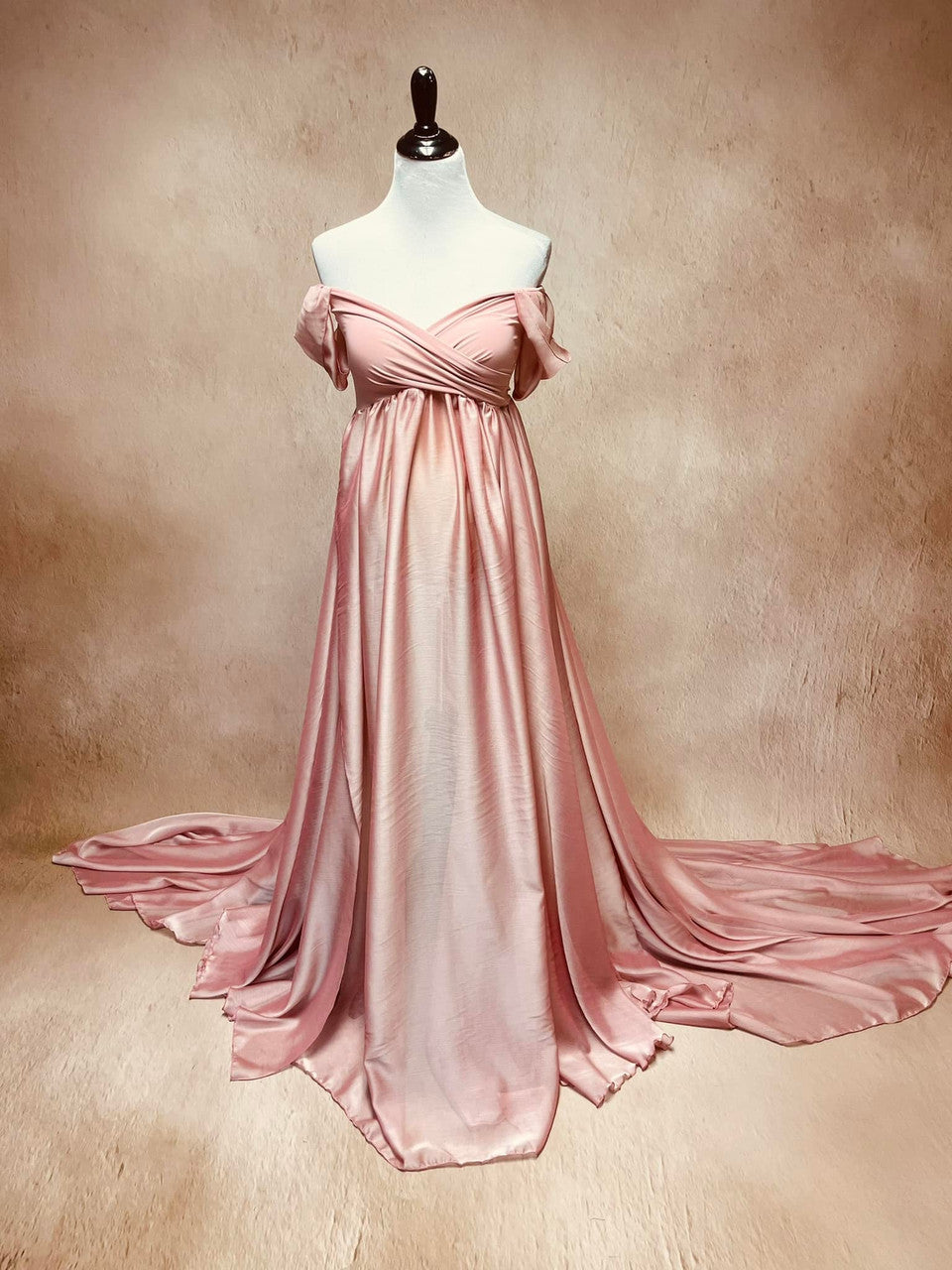 Dusty Rose Adeline Dress - Maternity Gown